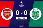 半场-阿森纳暂0-0葡萄牙体育 双方半场仅1射正 卡塔莫中柱